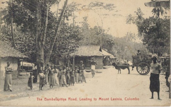 Harper may have visited Bambalapitiya in Colombo - this photograph was taken in 1910.